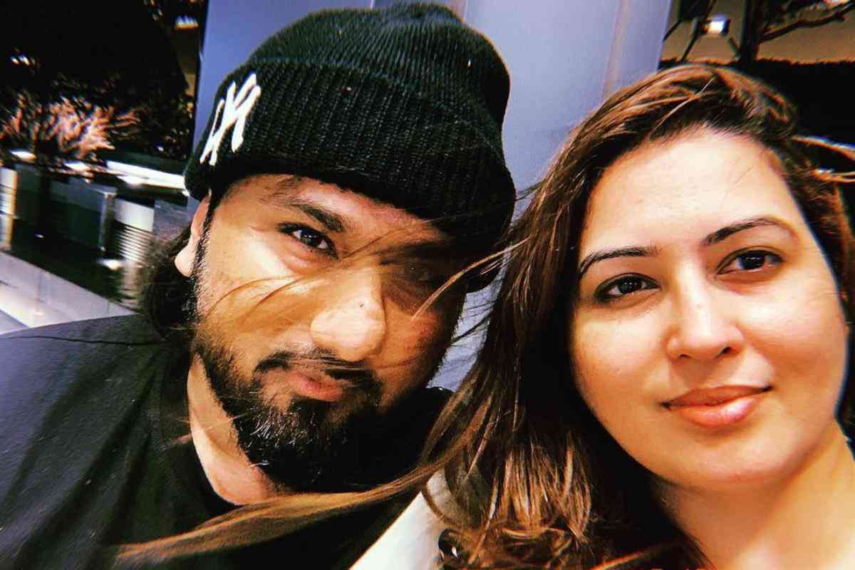 Yo Yo Honey Singh with his wife Shalini Talwar